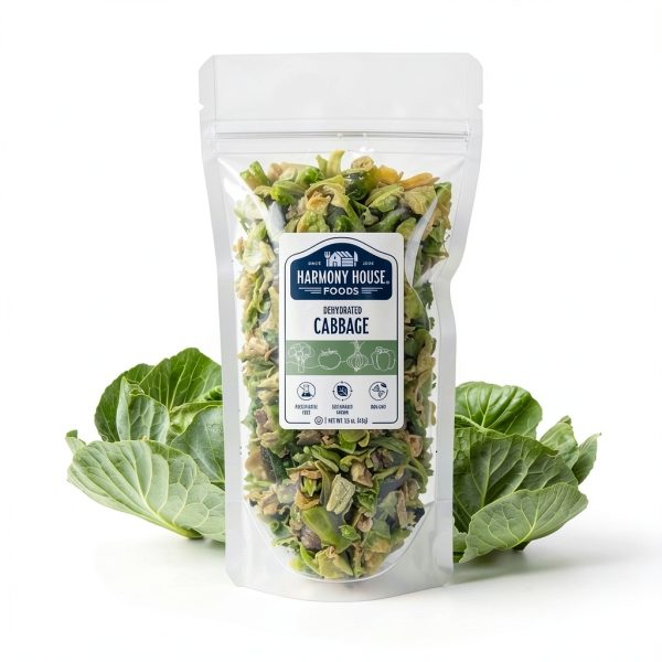 Harmony House Dried Cabbage Flakes All Natural Camping Food-0