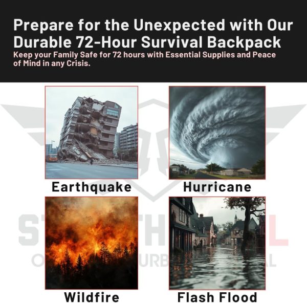 Stealth Angel Emergency Survival Kit 72 Hour Supply-1