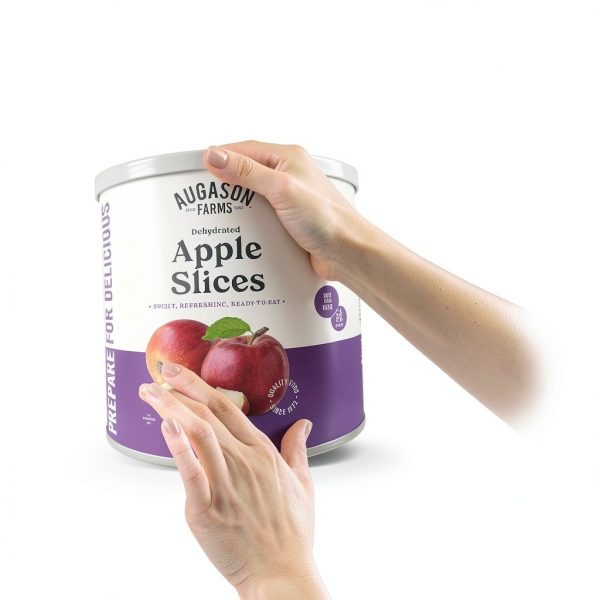 Augason Farms Dehydrated Apple Slices Gluten Free Snack-5