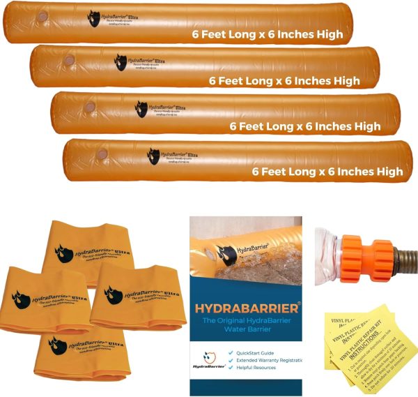 HydraBarrier Ultra Flood Tube Watershed Innovations PVC-0
