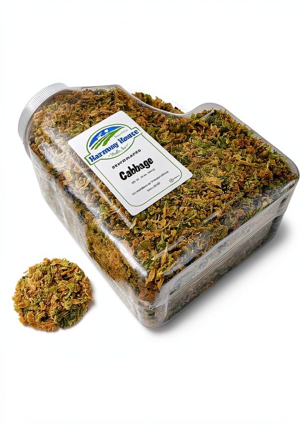 Harmony House Dried Cabbage Flakes All Natural Camping Food-8