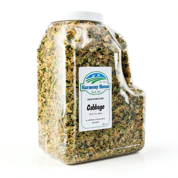 Harmony House Dried Cabbage Flakes All Natural Camping Food-6
