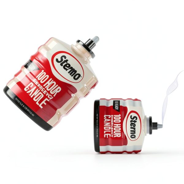 Sterno Emergency Candles 100 Hour Long Burning Odorless-3