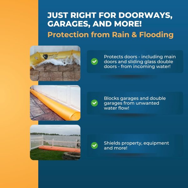 HydraBarrier Ultra Flood Tube Watershed Innovations PVC-4