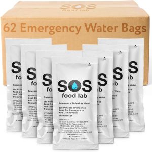 SOS Emergency Drinking Water Pouch Survival Kit Supply-0