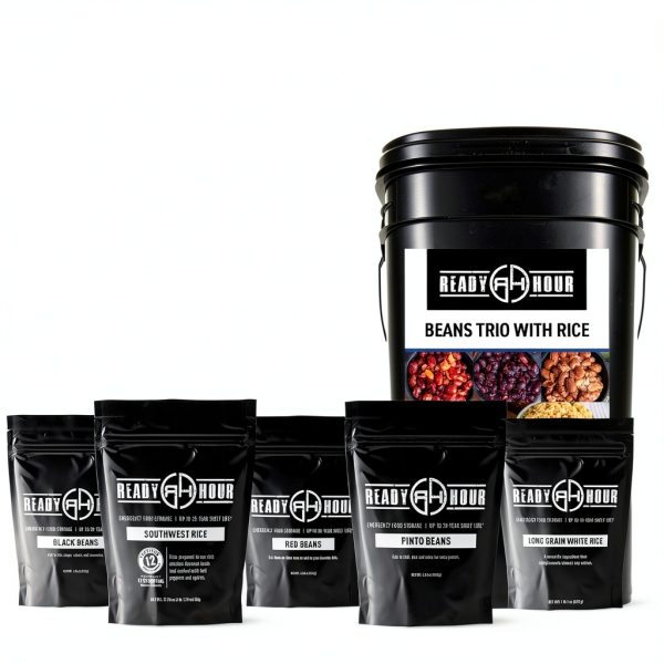 Emergency Food Kit Ready Hour Beans Rice 30yr-5