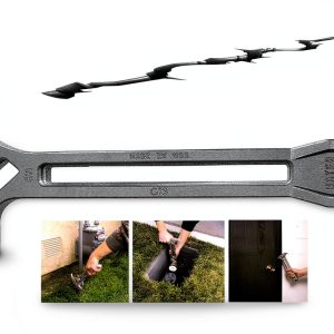 On Duty Emergency Shut Off Tool Aluminum Silver 4N1-0