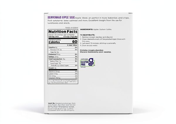 Augason Farms Dehydrated Apple Slices Gluten Free Snack-7
