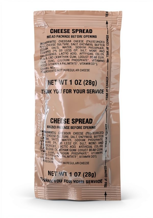 Welcome Dairy Emergency Food Cheddar Cheese Spread Rations-0