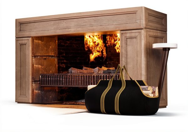 Fire Beauty Firewood Carrier Large Canvas Design-6
