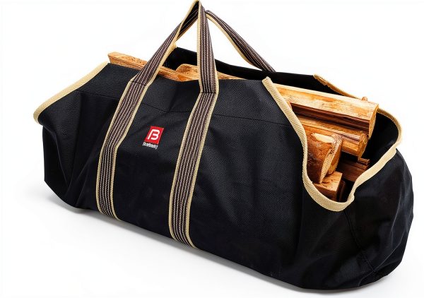 Fire Beauty Firewood Carrier Large Canvas Design-0