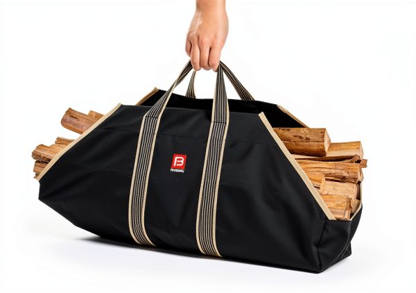 Fire Beauty Firewood Carrier Large Canvas Design-7