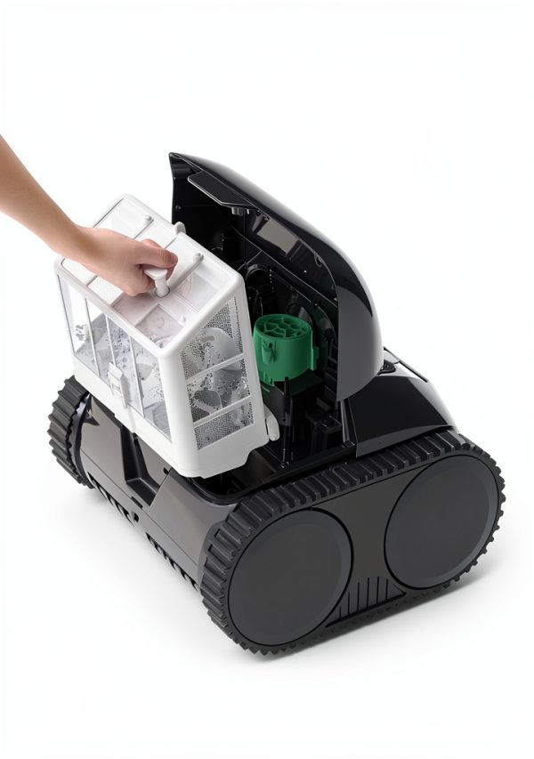 WYBOT C1 Robotic Pool Vacuum Cordless 150min Runtime 4-in-1 Navigation-4