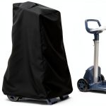Pool Cleaner Caddy Cover,Waterproof and Dustproof Robotic Pool Cleaner Cover, Windproof Swimming Pool Cleaner Cover for Classic Caddy and Dolphin Pool Vacuum with Grab Handle-(26”L x 22”W x 42”H)-0